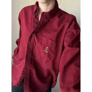 Vintage 90s Chaps Ralph Lauren Button Down Cotton Preppy Collegiate y2k academia